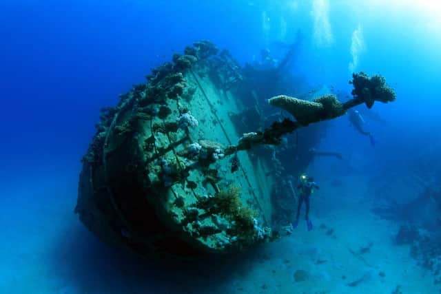 UNESCO estimates there are around three million wrecks on the global sea bed.