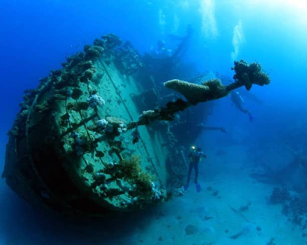 UNESCO estimates there are around three million wrecks on the global sea bed.