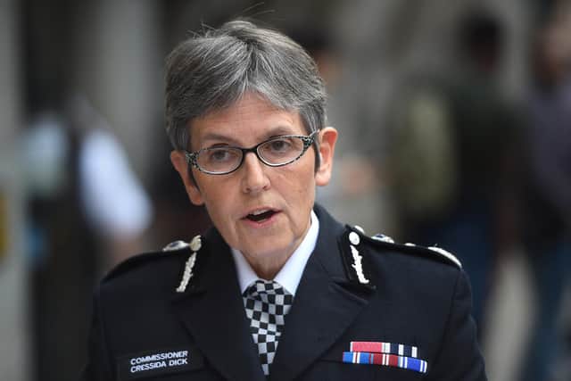 Metropolitan Police Commissioner Cressida Dick has been criticised in a report into the unsolved murder of private investigator Daniel Morgan for her initial refusal, as the then Assistant Commisioner, to allow the panel team access to the HOLMES police data system (PA)