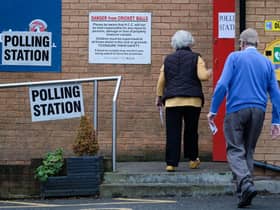 Voters in Hartlepool headed to the polls to vote in the general election on December 12, 2019 in Hartlepool (Photo by Ian Forsyth/Getty Images)