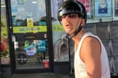 After a collision in Lancing, police officers wish to speak to the rider of the e-scooter about what happened. They have shared an image of a man to whom they wish to speak