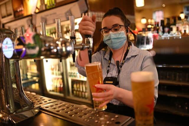 The change in VAT rules means that Wetherspoons will be adding around 40p to its meal prices (Photo: OLI SCARFF/AFP via Getty Images)