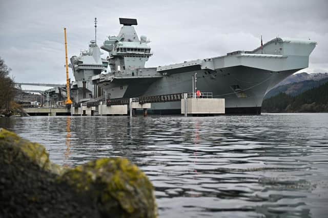 HMS Queen Elizabeth is set for its first operational deployment (Getty Images)