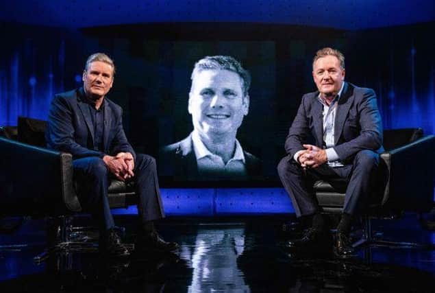 Piers Morgan's latest guest was Labour leader Sir Keir Starmer (Picture: ITV)
