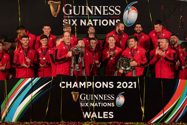 Wales were crowned Guinness Six Nations champions last year after winning four of their five game. (Photo by Ben Evans - Pool/Getty Images)