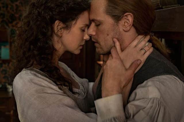 Heughan and Balfe both return for the sixth series (Picture: Starz)