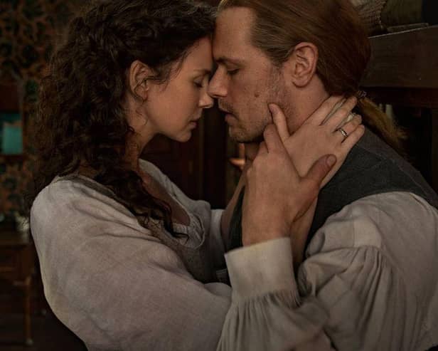 Heughan and Balfe both return for the sixth series (Picture: Starz)