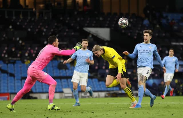 Chris Sutton has given his views on how Manchester City can get past Borussia Dortmund and make the Champions League semi-finals (Photo by Clive Brunskill/Getty Images)