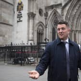 File photo of Tommy Robinson who lost a libel case brought against him by a Syrian schoolboy (PA)