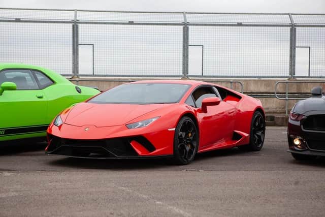 A selection of supercars are available to drive via Wowcher