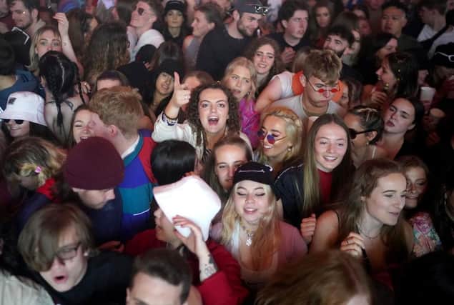 Concert-goers enjoyed a non-socially distanced outdoor live music event at Sefton Park at the beginning of May, as part of the national Events Research Programme (Picture: Getty Images)