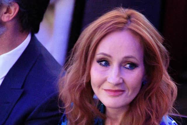 Following the introduction of Scotland's Hate Crime Act, JK Rowling tweeted that several named trans women are men (Picture: Dia Dipasupil/Getty Images)