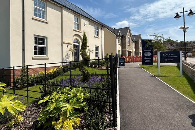 Eden’s Green in Bleadon, where the first residents have begun moving in