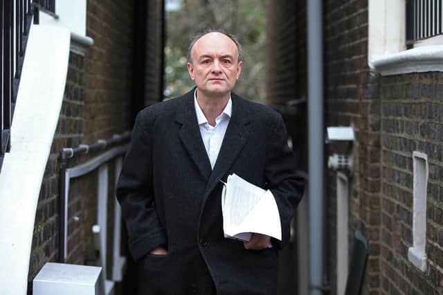 Dominic Cummings was the former chief advisor to the prime minister (Hollie Adams/Getty Images)