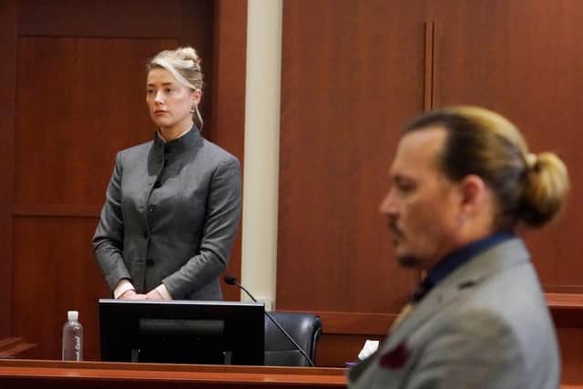 Johnny Depp sued his ex-wife Amber Heard for libel after she wrote an article in The Washington Post in 2018 referring to herself as a "public figure representing domestic abuse". (Photo: Steve Helber/Getty Images)