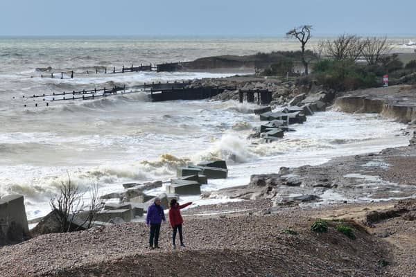 The future of Climping beach is in doubt unless a huge injection of cash is given, following the collapse of the sea wall recently