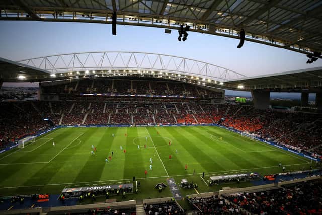 The Estadio do Dragao, Porto, where the 2021 Champions League final between Chelsea and Manchester City will be held.