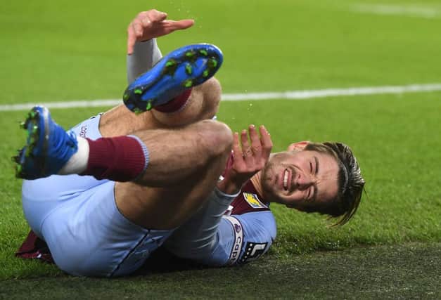 Jack Grealish has suffered a setback on his return from injury.