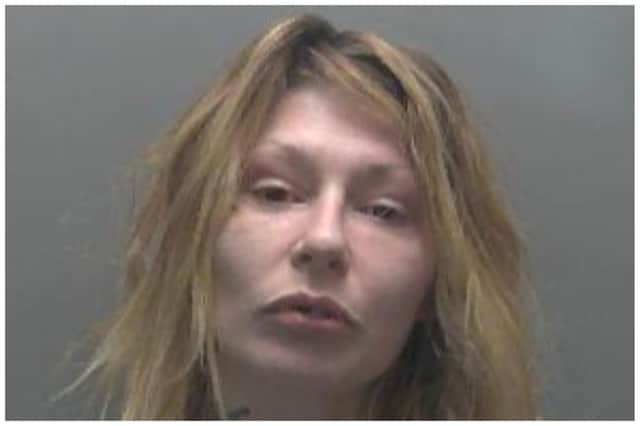 Cally Howe has been jailed for various offences