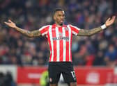 Ivan Toney in Brentford colours. Photo: Catherine Ivill, Getty Images.