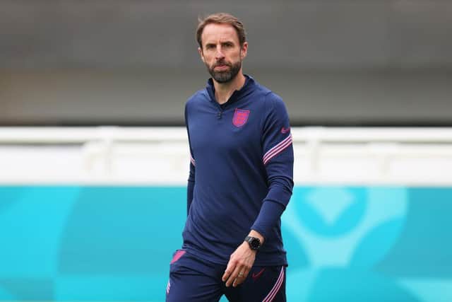 Gareth Southgate, Head Coach of England. (Photo by Catherine Ivill/Getty Images)