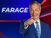 Farage announced his is to join Andrew Neil's show on 17 July (Picture: GB News)