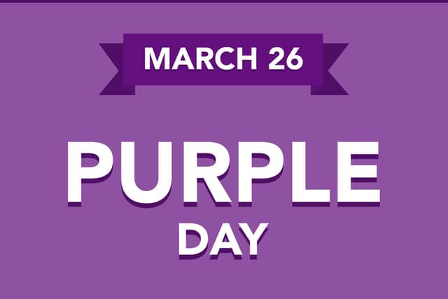 Purple Day takes place globally on 26 March every year (Photo: Shutterstock)