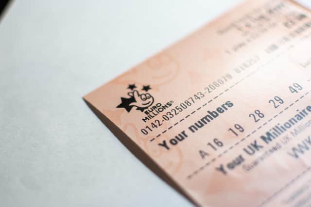 One lucky UK winner has the jackpot £111 million ticket - and is yet to claim their fortune (Shutterstock).