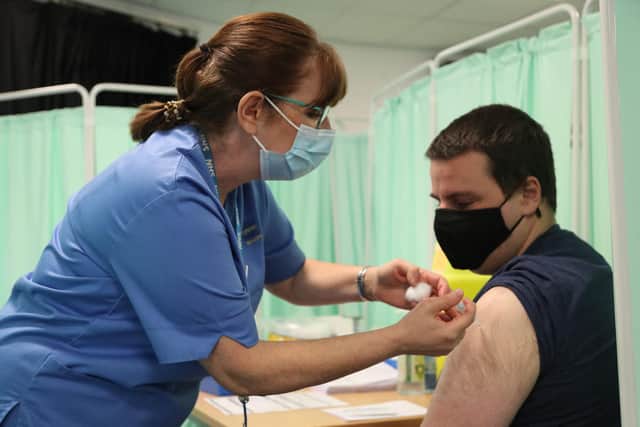 1.59 million people had received their first Covid vaccine in Wales by 11 April (Photo: Getty Images)