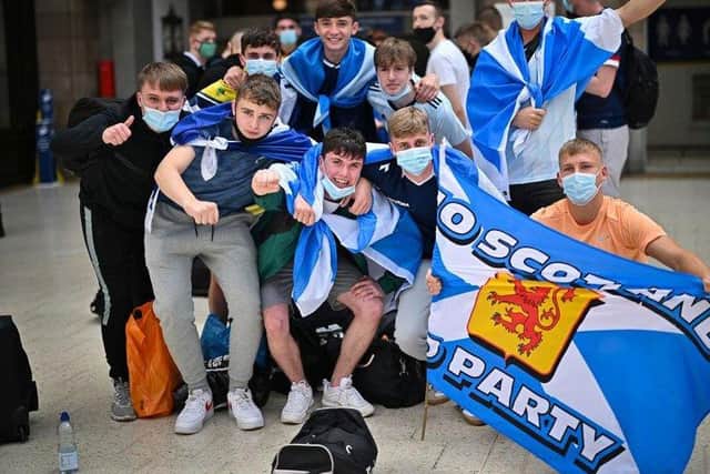 Around 20,000 Scotland fans are expected to travel to London ahead of tonight's (18 June) Euro 2020 match against England (Photo: Jeff J Mitchell)