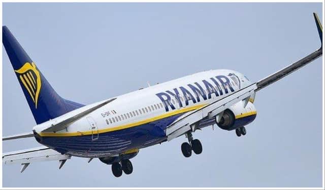 A Ryanair flight was forced to make an emergency landing after a fight broke out.