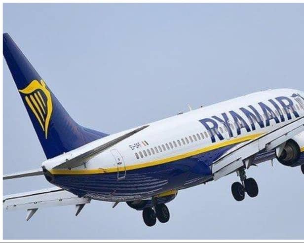 A Ryanair flight was forced to make an emergency landing after a fight broke out.