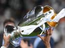 Champions League trophy (Photo by FRANCK FIFE/AFP via Getty Images)