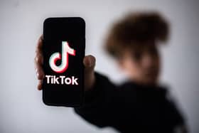 A third of teenagers have seen real-life violence on TikTok, new research suggests. (Picture: Loic Venance/AFP via Getty Images)