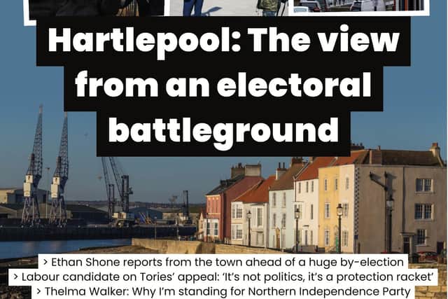 The Hartlepool by-election leads our NationalWorld digital front page