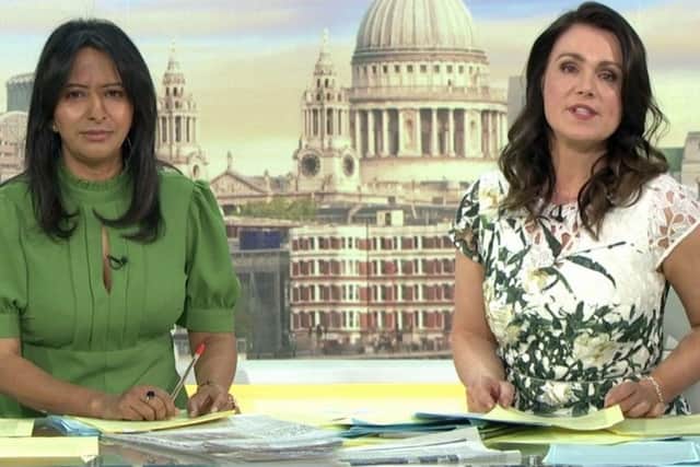 Ranvir Singh and Susanna Reid on GMB (ITV)