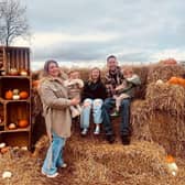 Richard Butterwick (nephew) and family, left to Right, Danielle, Teddy, Florence, Lucca.