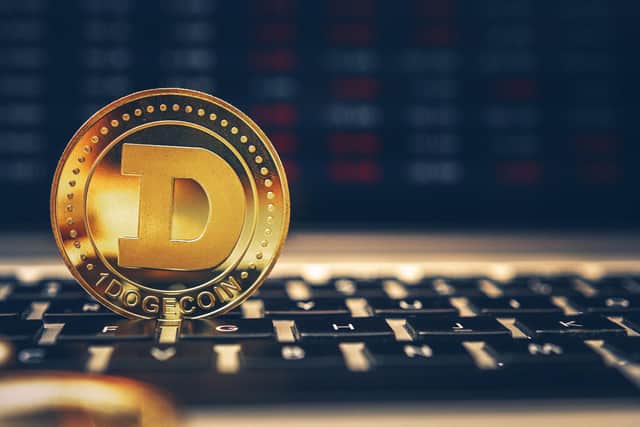 Dogecoin, founded in 2013 by Billy Markus and Jackson Palmer as a joke, has experienced a surge in popularity of late. (Pic: Shutterstock)
