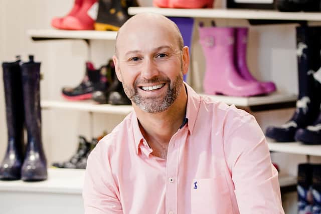 Tom Joule, the mastermind behind Market Harborough global designer clothing and lifestyle giant Joules, is celebrating being awarded an OBE.
