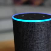 Some users are reporting problems with Amazon Alexa today in the UK (31 October 2022). Pic: Getty. 