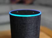 Some users are reporting problems with Amazon Alexa today in the UK (31 October 2022). Pic: Getty. 