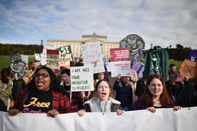Abortion law was liberalised in Northern Ireland in 2019.