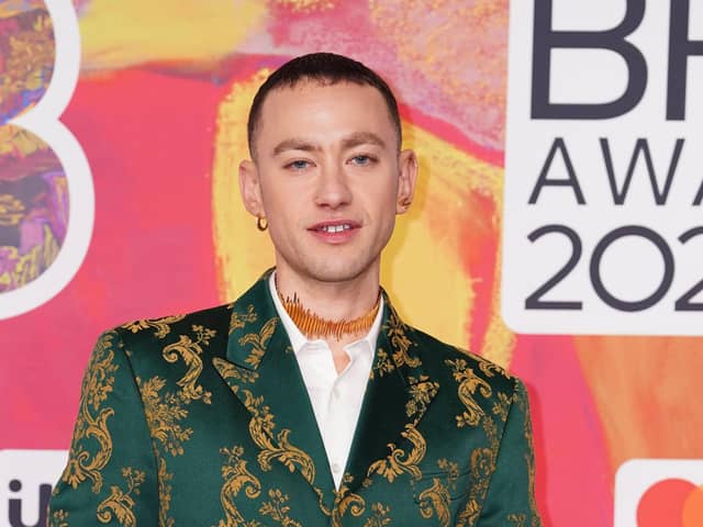 Olly Alexander at the Brit Awards 2024 at the O2 Arena, London. (Picture: PA)