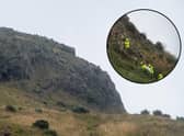Police search Arthur's Seat following the death of Fawziyah Javed, 31, on Thursday