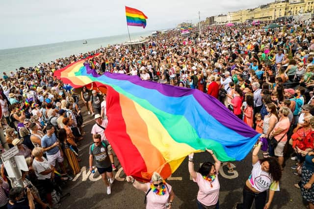 Pride celebrations are set to take place across the UK in June (Getty Images)