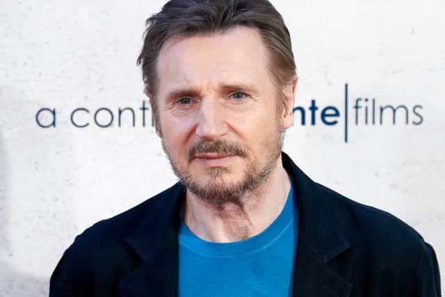 Liam Neeson ‘so proud’ of first Catholic school in Northern Ireland to become integrated in heartwarming video message to parents and staff (Photo by Carlos Alvarez/Getty Images)
