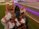The Love Island finalists in 2021, clockwise from top left: Millie, Chloe, Kaz, Faye, Teddy, Tyler, Toby, and Liam (ITV)