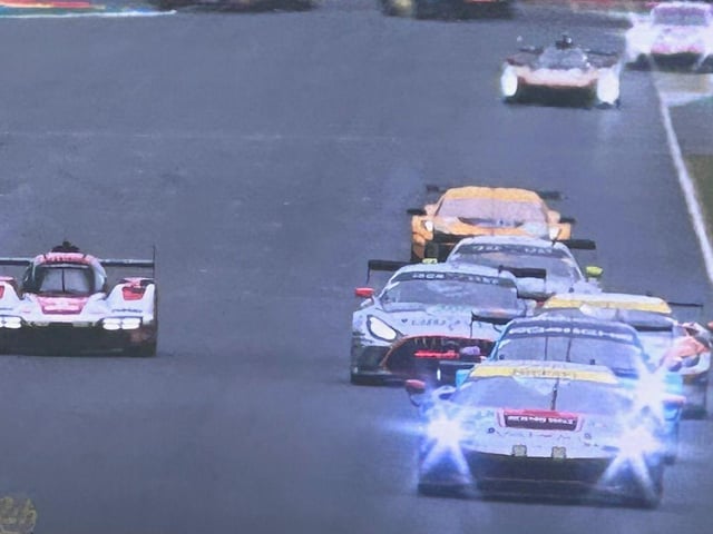 A day and night of racing at Circuit de la Sarthe.
