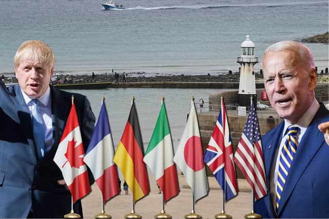 The summit will take place from 11 to 13 June at Carbis Bay in Cornwall (Composite: Kim Mogg / JPIMedia)