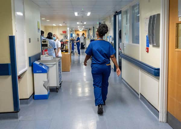 The figures have come as welcome news - but a number of new nurses have come from "red list" countries. (Picture: Jeff Moore/Press Association)